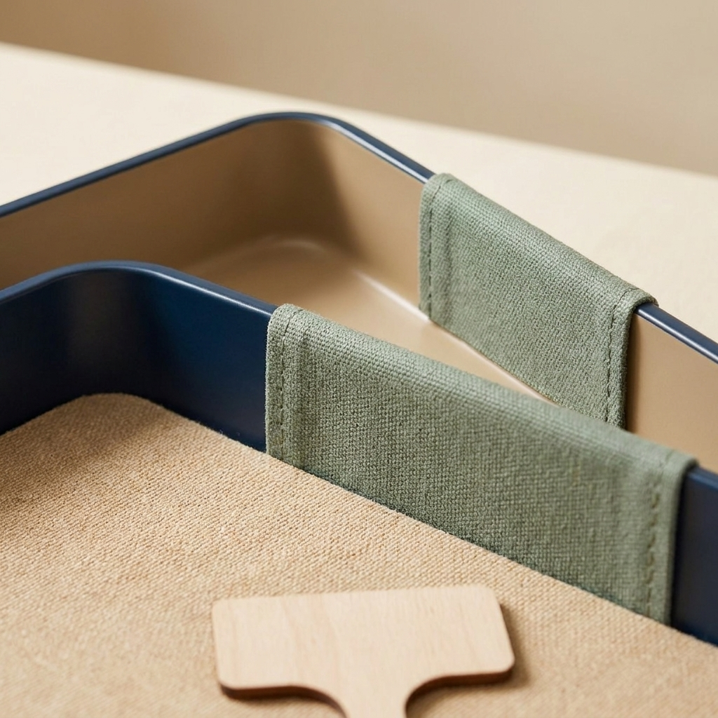 Detail of the structured zip and mesh panel.